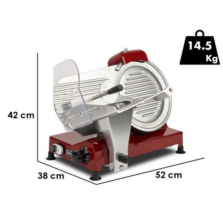 G3 Ferrari Emilia 250 Rosso viipalointikone, 250 mm, 240 W, punainen