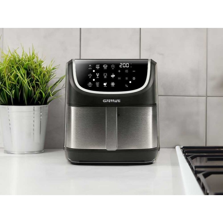 G3 Ferrari Friggisano Grill -monitoiminen ilmafriteerauskeitin, 8 l, 2 200 W, 230 V