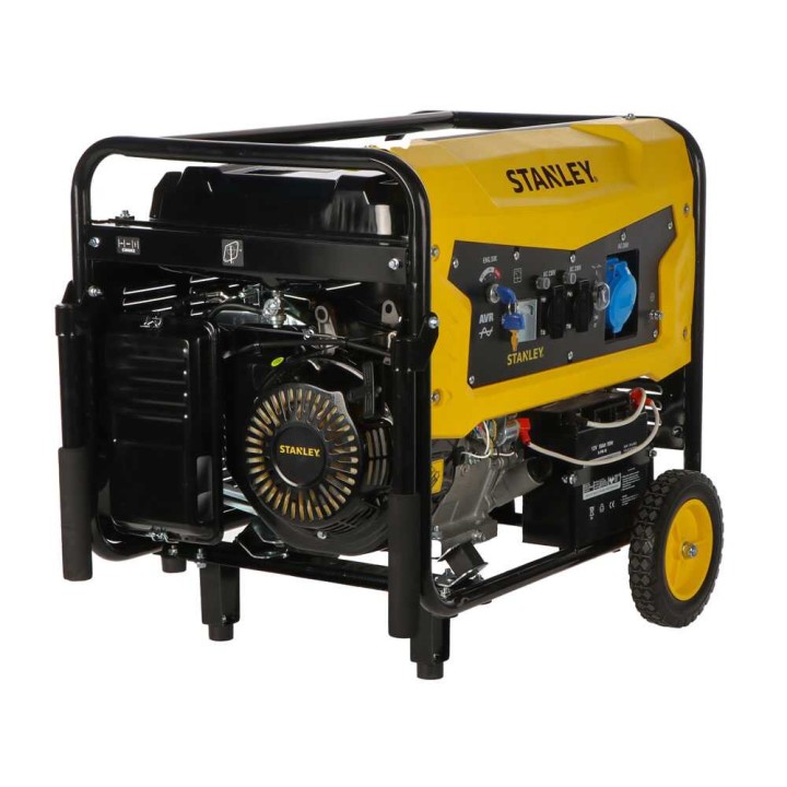 Stanley SG 5600B-1 bensiinikäyttöinen generaattori, AVR, 5,5 kW, yksivaiheinen