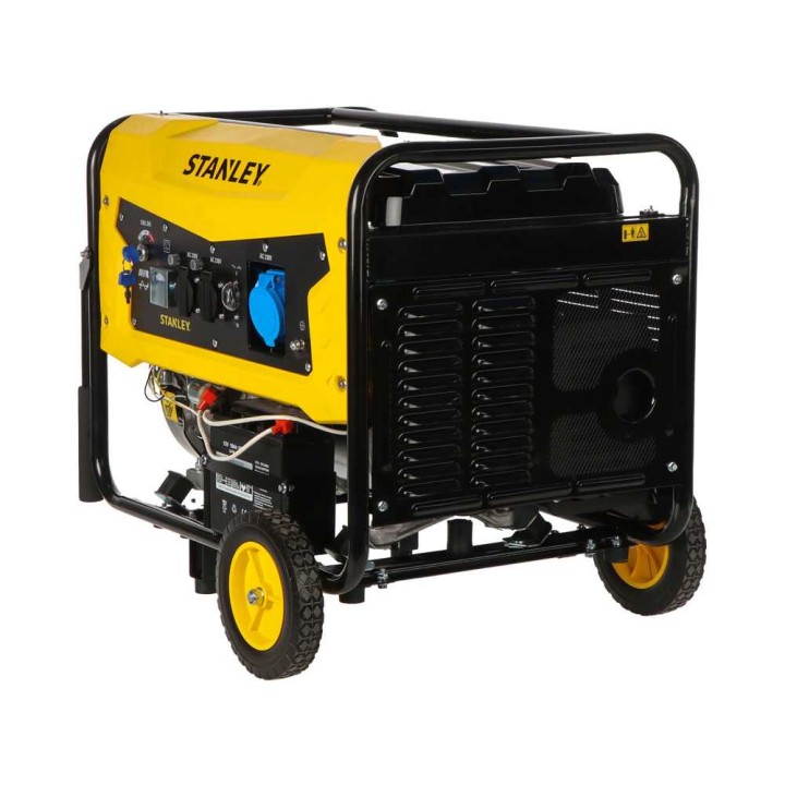 Stanley SG 7500B-1 bensiinikäyttöinen generaattori, 7,5 kW, AVR