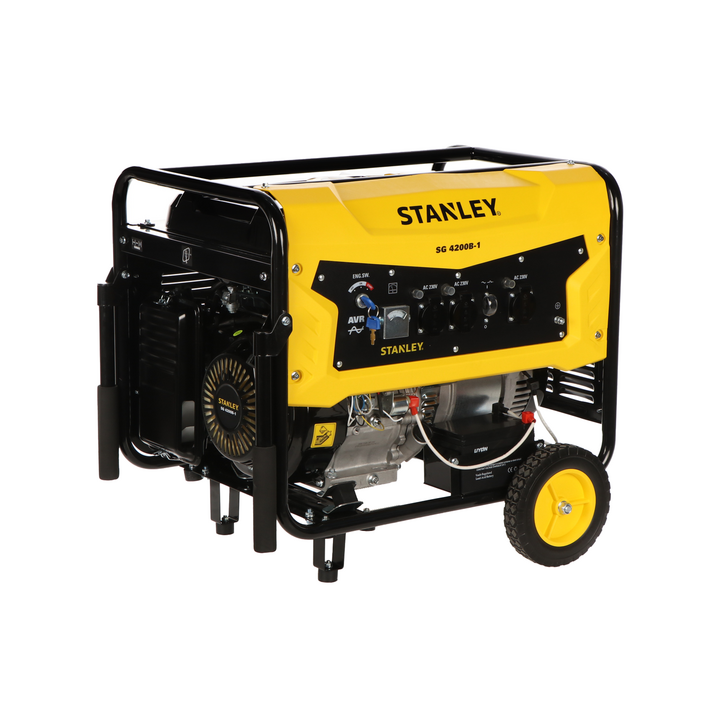 Stanley SG 4200B 1 bensiinigeneraattori AVR 4 3 kW yksivaiheinen