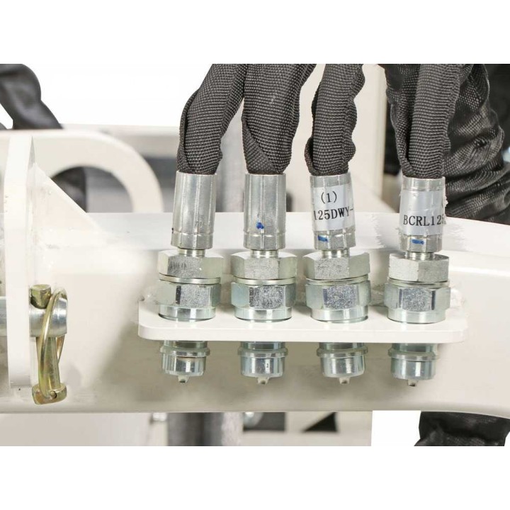 BlackStone BVL 165 L hydraulinen sivumurskain traktorille, 165 cm, 40–45 HP
