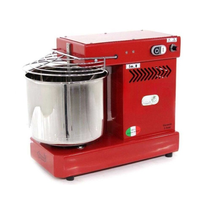 Famag IM 8/230 10 Velocità Rosso spiraalitaikinakone, 8 kg, 230 V