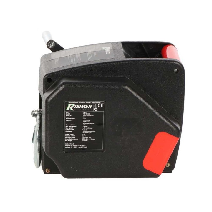 Ribimex PE12V sähkövinssi, 12 V, 300 W, kauko-ohjain