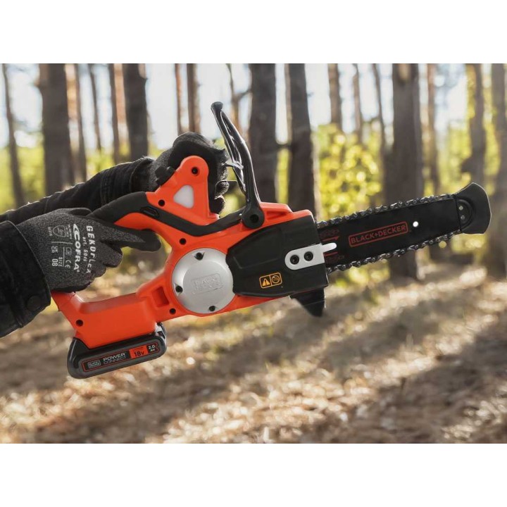Black & Decker GKC1820LB-QW akkumoottorisaha, 18 V, 20 cm, ilman akkua ja laturia