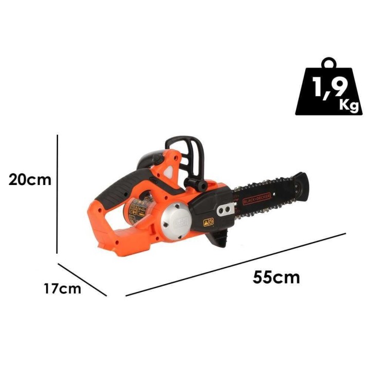 Black & Decker GKC1820LB-QW akkumoottorisaha, 18 V, 20 cm, ilman akkua ja laturia