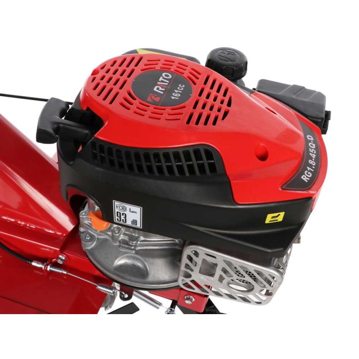 Italian Power RG1.8-45Q-D bensiinikäyttöinen moottorijyrsin, Rato RV160-PRO, 5,5 HP, 60 cm