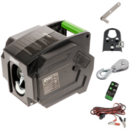 Ribimex PE12V T1 sähkövinssi 12 V 900 1 800 kg radiokauko ohjain