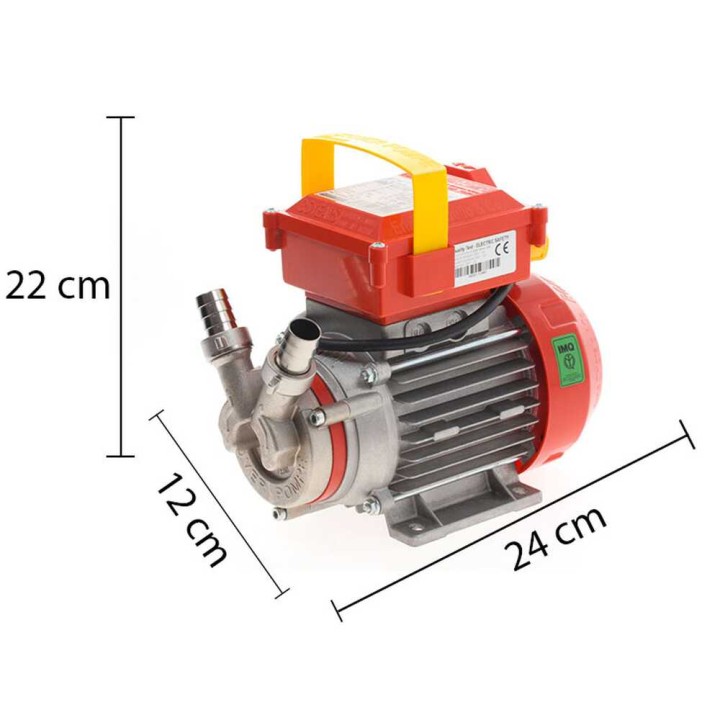 Rover Novax 20-M sähköinen siirtopumppu, 0,5 HP, 230 V, 28 l/min