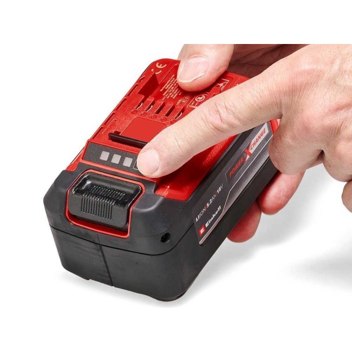 Einhell Power X-Change -aloituspakkaus, 18 V, 5,2 Ah, 3 A