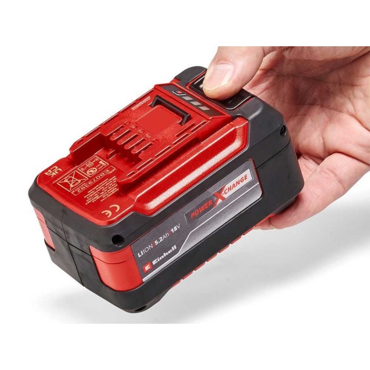 Einhell Power X-Change -aloituspakkaus, 18 V, 5,2 Ah, 3 A