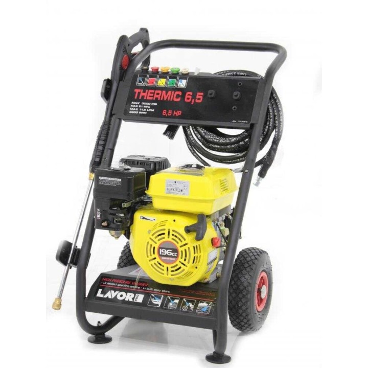 Lavor Pro Thermic 6,5 bensiinikäyttöinen painepesuri, 196 cm³, 210 bar, 630 l/h