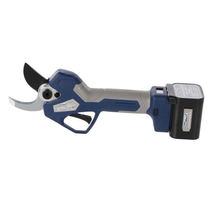 Bullmach ARTEMIS 45 sähköiset oksasakset, teleskooppivarsi 150–210 cm, 2 × 21,6 V 4 Ah