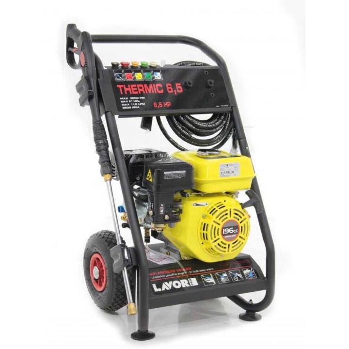 Lavor Pro Thermic 6,5 bensiinikäyttöinen painepesuri, 196 cm³, 210 bar, 630 l/h