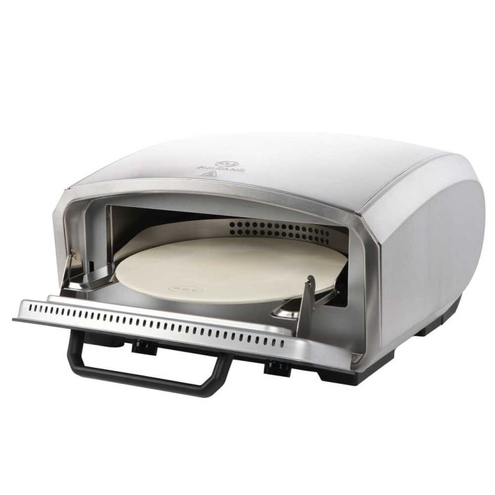 R.G.V. Vulcano sähköinen pizzauuni, 2 100 W, 450 °C, pyörivä paistokivi