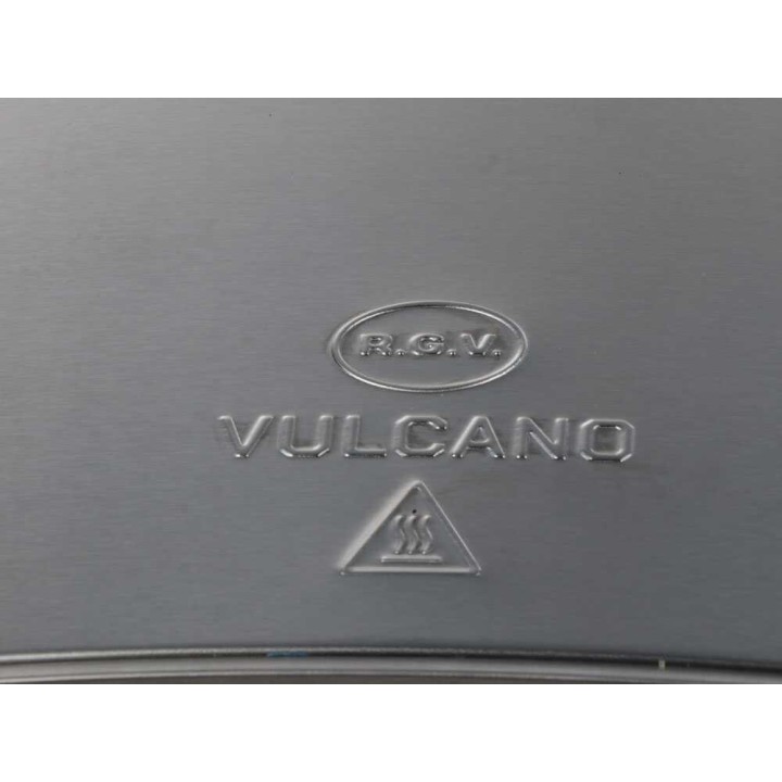 R.G.V. Vulcano sähköinen pizzauuni, 2 100 W, 450 °C, pyörivä paistokivi
