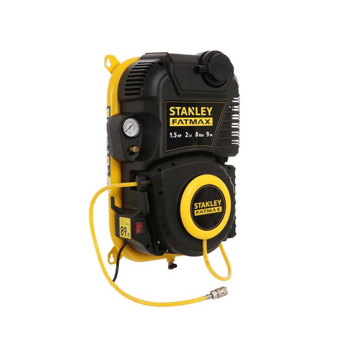 Stanley Wall Tech Pro seinäkompressori, öljytön, 1,5 HP, 2 l, 230 V