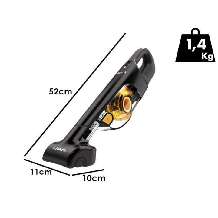 Shark CH950EUT johdoton käsipölynimuri, 10,8 V 2 Ah, Pet Kit