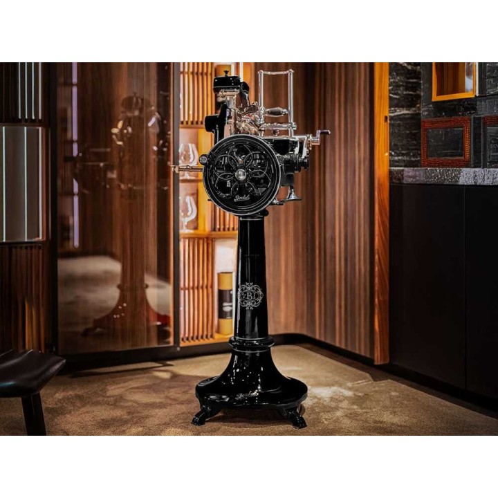 Berkel B2 Nero käsikäyttöinen viipalointikone, 265 mm kromattu terä