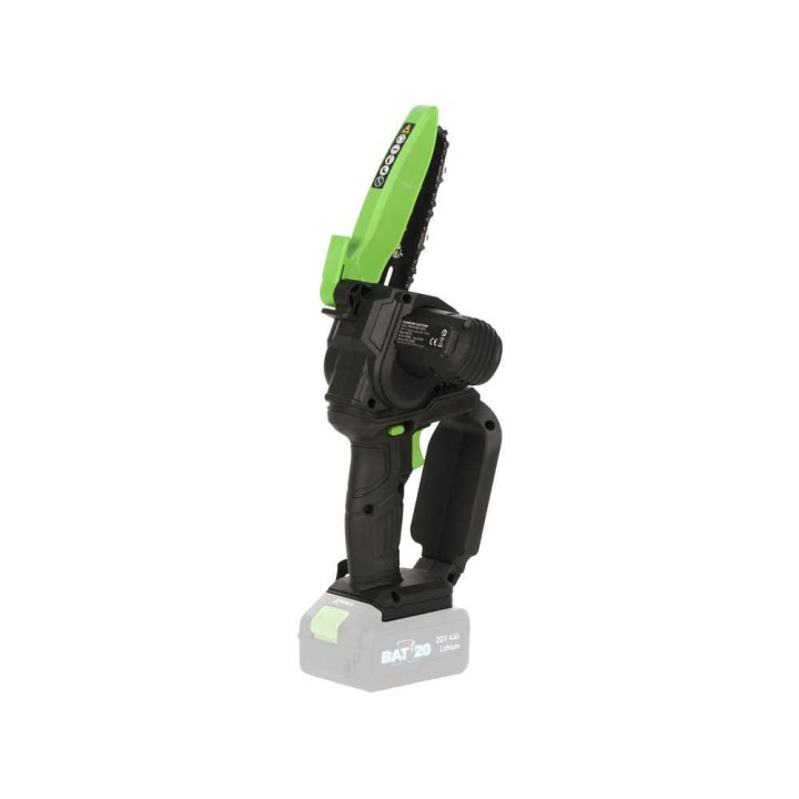Ribimex PRBAT20/TRBSB akkukäyttöinen oksasaha, 15 cm, 20 V, ilman akkua ja laturia