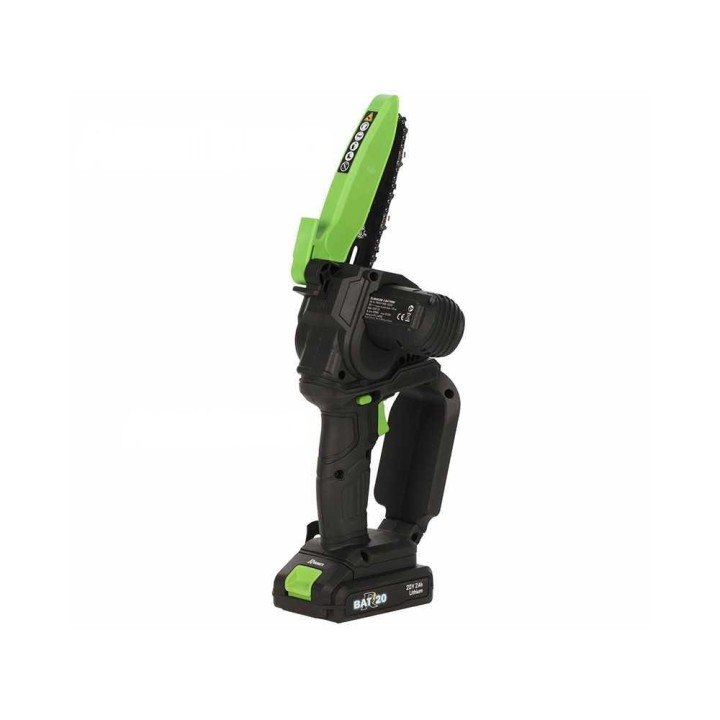 Ribimex PRBAT20/TRB akkukäyttöinen oksasaha, 20 V / 2 Ah