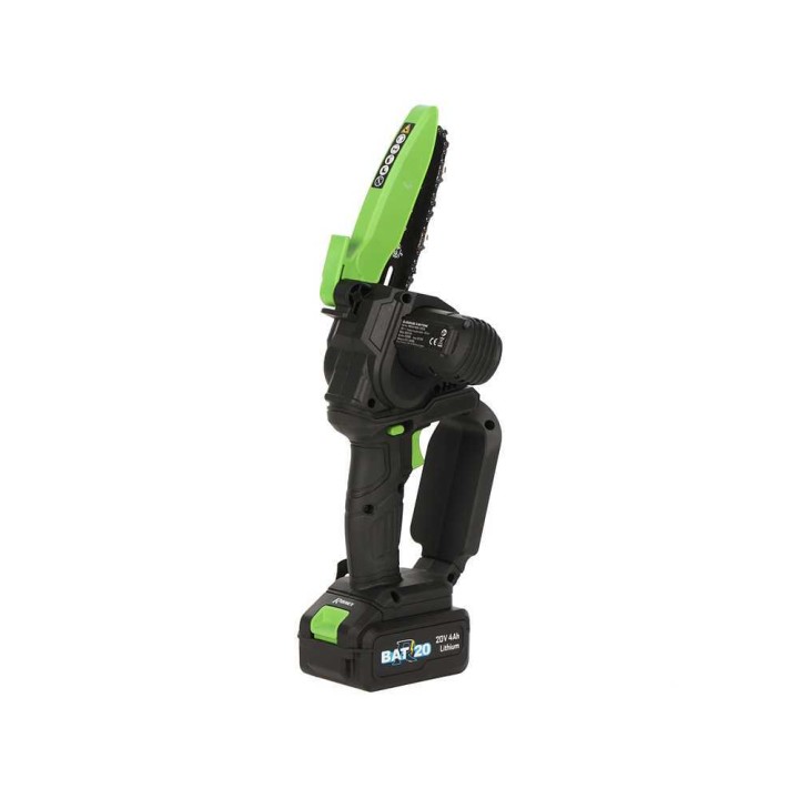 Ribimex PRBAT20/TRB akkukäyttöinen oksasaha, 20 V, 4 Ah, 15 cm laskettelaiippa