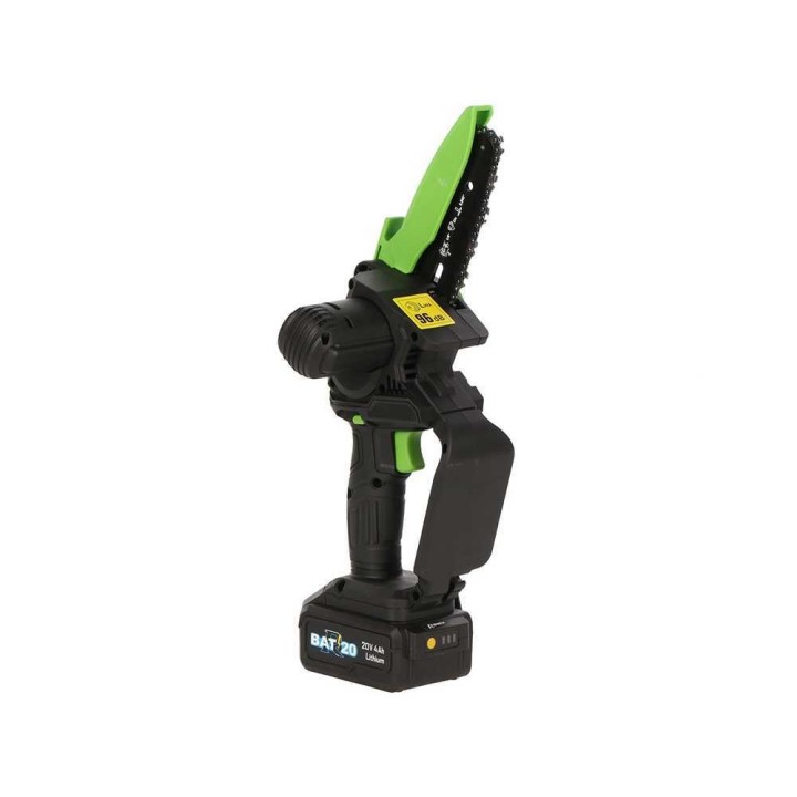 Ribimex PRBAT20/TRB akkukäyttöinen oksasaha, 20 V, 4 Ah, 15 cm laskettelaiippa