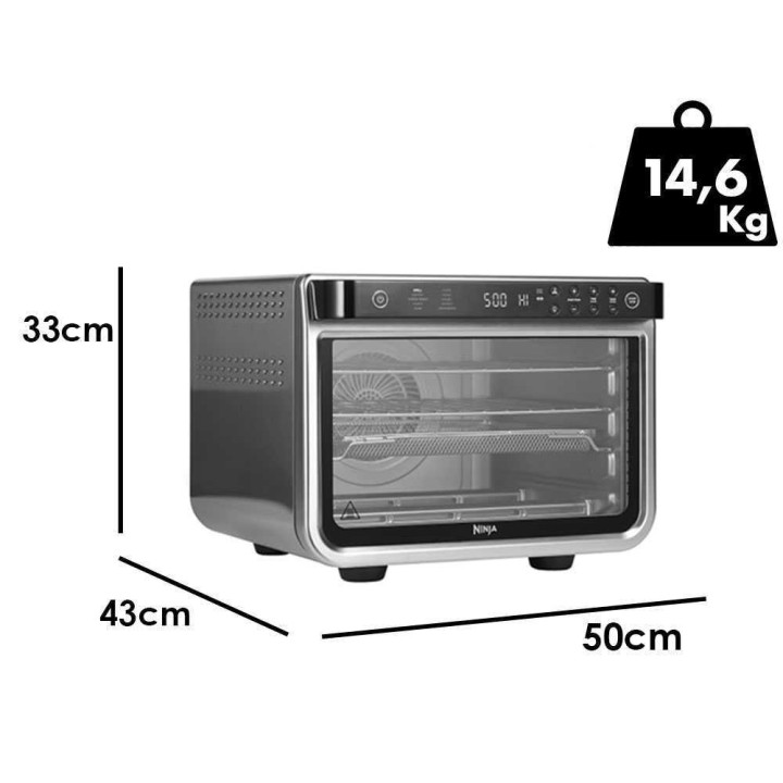 Ninja DT200EU monitoimiuuni 10-in-1, 29 l, 2 400 W, 230 V