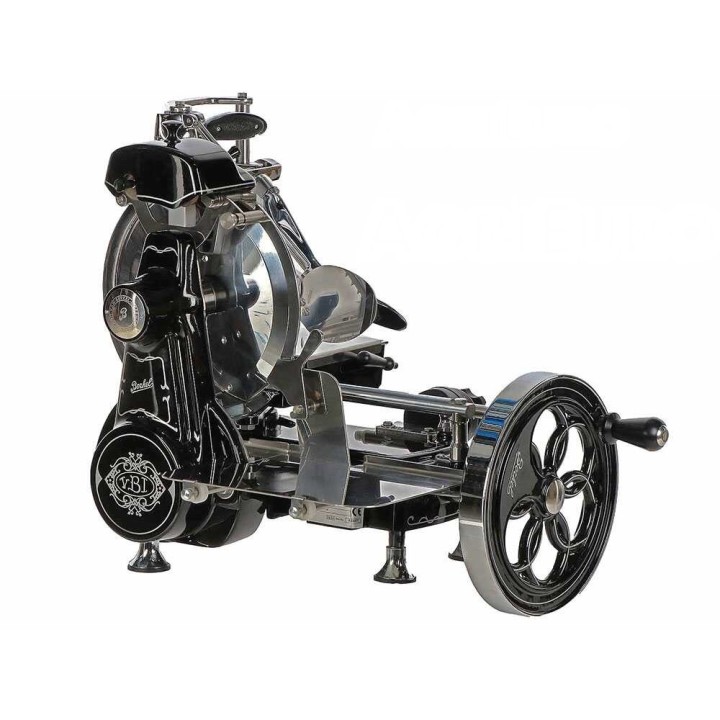 Berkel B2 Nero vauhtipyöräkäyttöinen viipalointikone, 265 mm, musta jalustalla