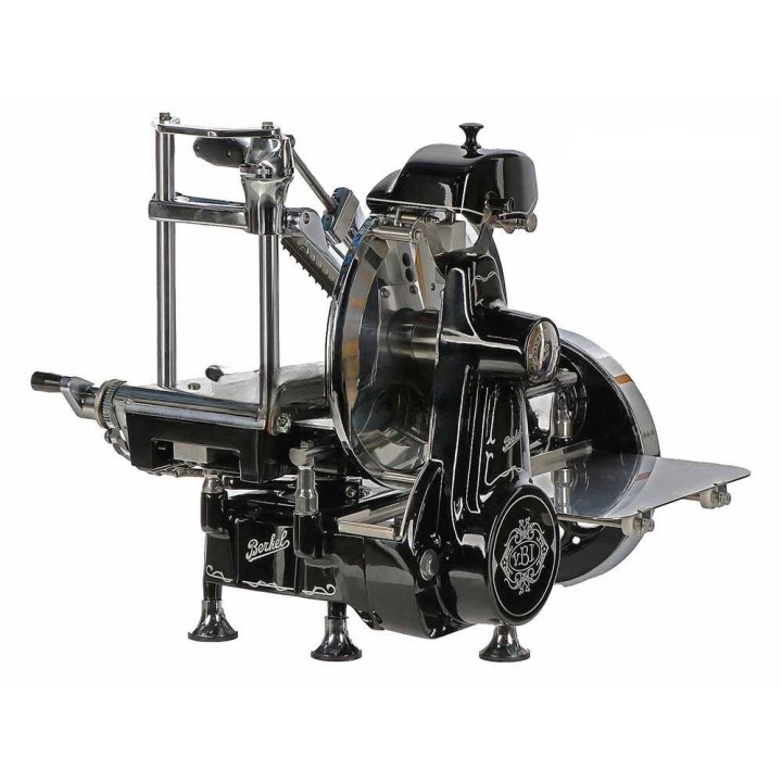 Berkel B2 Nero vauhtipyöräkäyttöinen viipalointikone, 265 mm, musta jalustalla