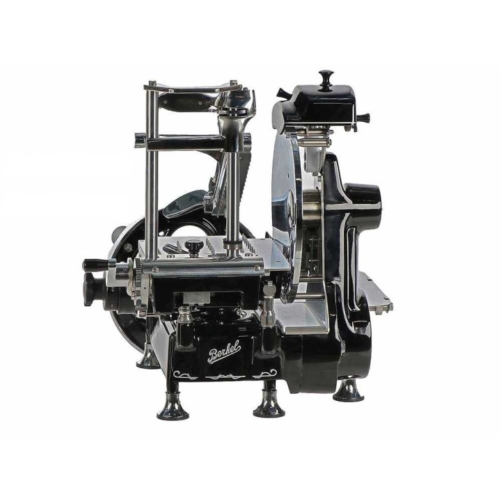 Berkel B2 Nero vauhtipyöräkäyttöinen viipalointikone, 265 mm, musta jalustalla