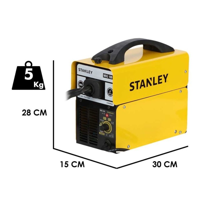 STANLEY MIG 100 lankahitsauskone, NO GAS, 15–100 A, 230 V