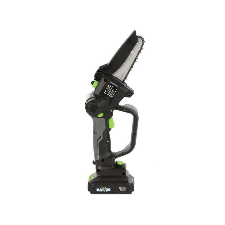 Ribimex PRBAT20/ELAG akkukäyttöinen oksasaha, 20 V, 2 Ah, 15 cm