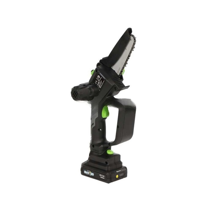 Ribimex PRBAT20/ELAG akkukäyttöinen oksasaha, 20 V, 2 Ah, 15 cm