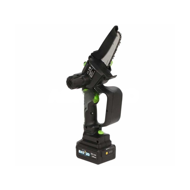 Ribimex PRBAT20/ELAG akkukäyttöinen oksasaha, 20 V, 4 Ah, 15 cm