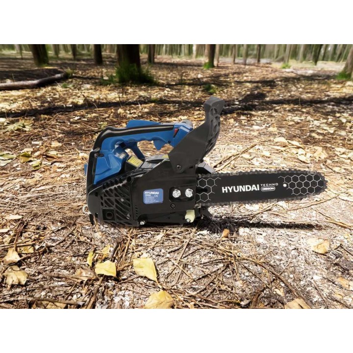 Hyundai CS2500-5-10 oksasaha, 25 cm, 1 HP, bensiinikäyttöinen