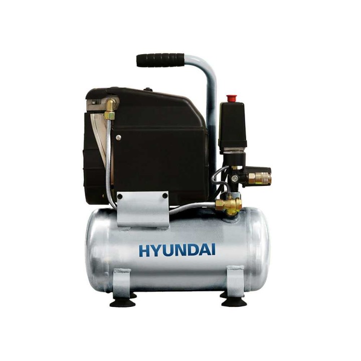 Hyundai BA1-80-6L sähkökompressori, 1,5 HP, 6 l, 8 bar