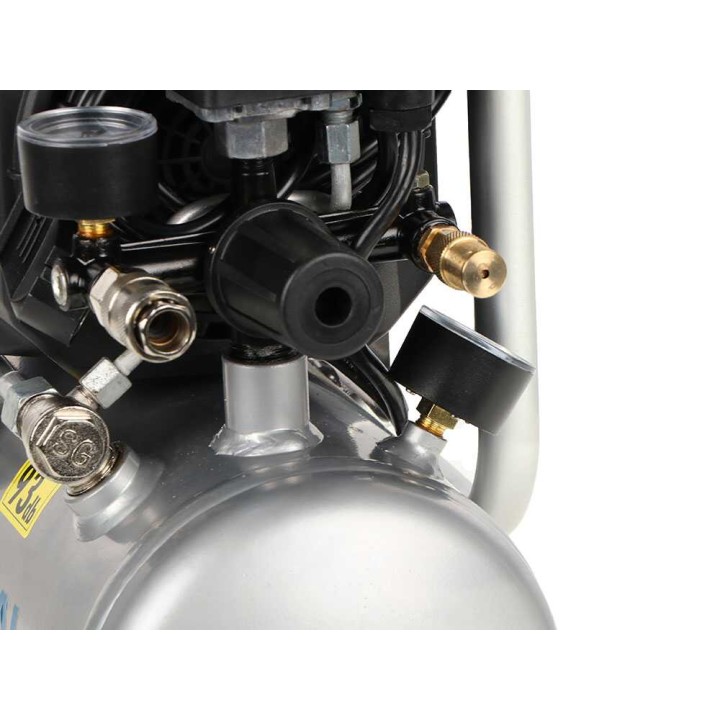 Hyundai BA1-80-6L sähkökompressori, 1,5 HP, 6 l, 8 bar