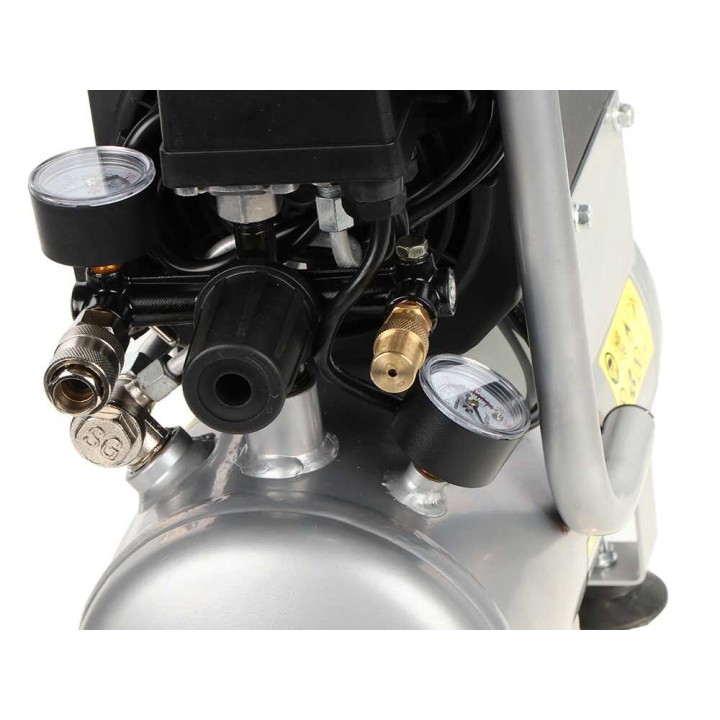 Hyundai BA1-80-6L sähkökompressori, 1,5 HP, 6 l, 8 bar