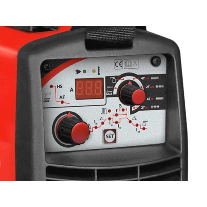 Helvi Galileo TIG 219 HF TIG/MMA-invertterihitsauskone, 5–200 A, 230 V