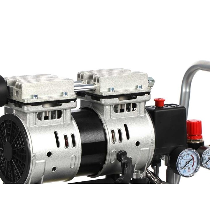 Hyundai 4J-750-24L hiljainen öljytön kompressori, 24 l, 1 HP, 8 bar