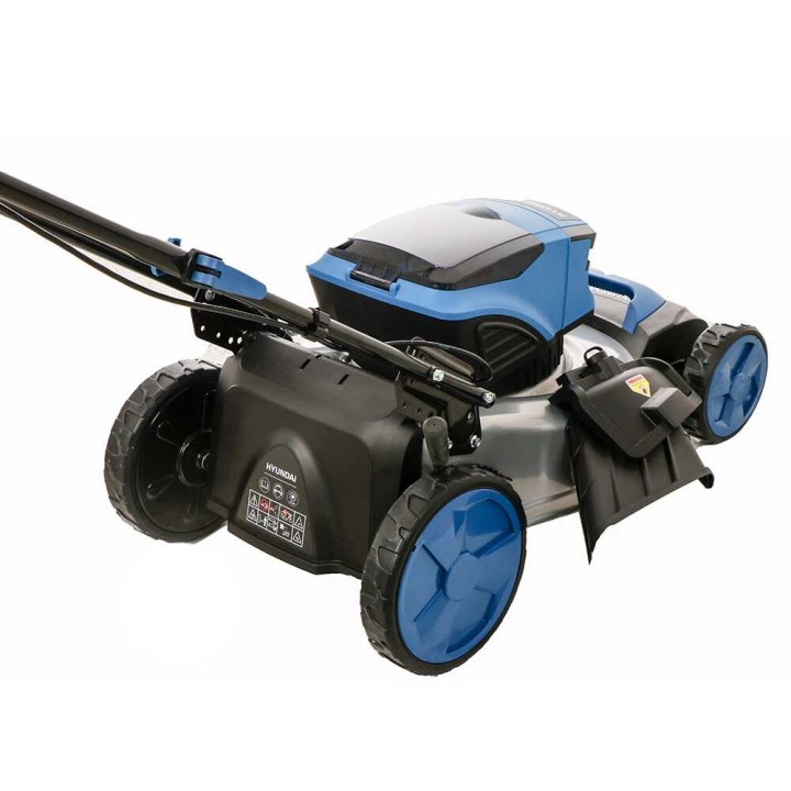 Hyundai SRCZE46A akkuruohonleikkuri, itsevetävä, 46 cm, 2 × 40 V / 4 Ah