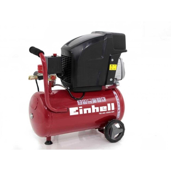Einhell TE-AC 230/24 sähkökompressori, 2 HP, 24 l, 8 bar