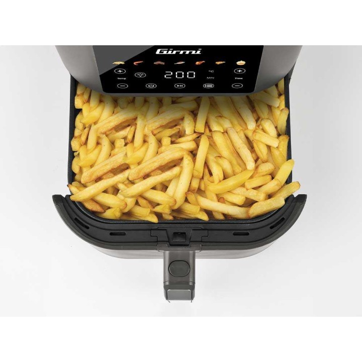 Girmi FG92 Ecofrit Deep digitaalinen kuumailmakeitin, 8 l, 1 700 W