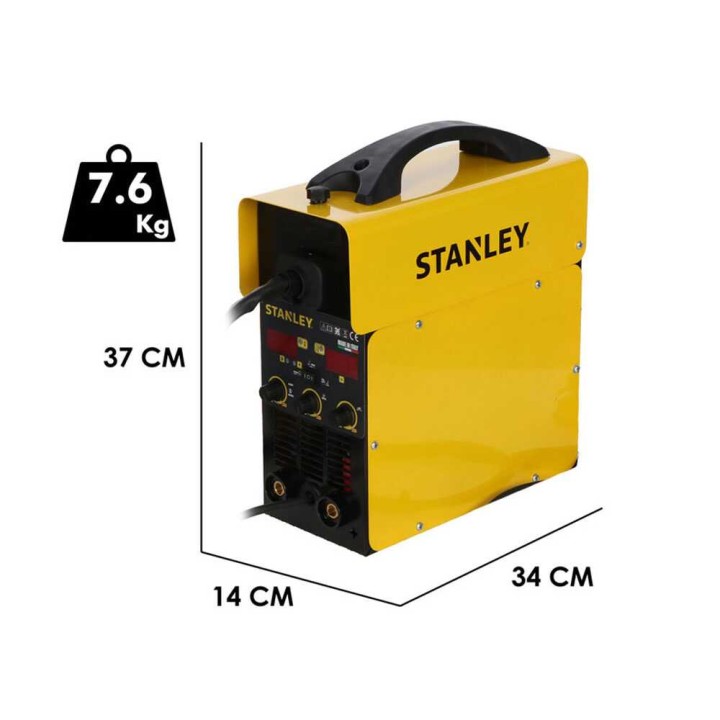 STANLEY MIG 140 moniprosessinen invertterihitsauskone, MIG/MMA/TIG, 230 V