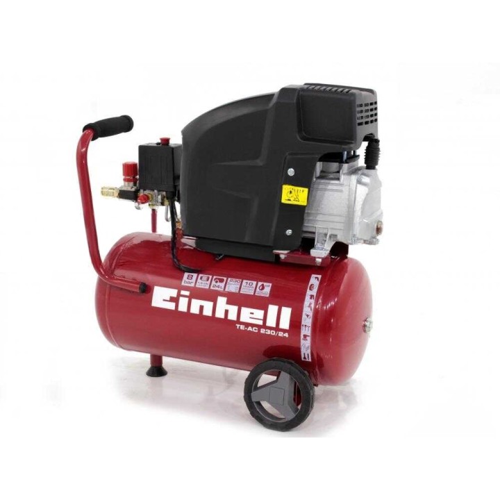 Einhell TE-AC 230/24 sähkökompressori, 2 HP, 24 l, 8 bar