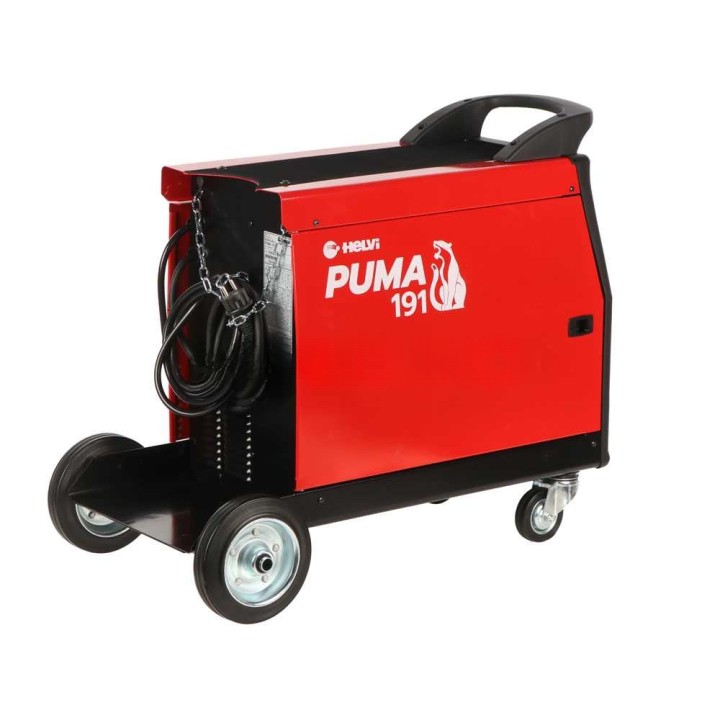 HELVI Puma 191 moniprosessihitsauslaite, MIG/MAG, TIG ja MMA, 230 V