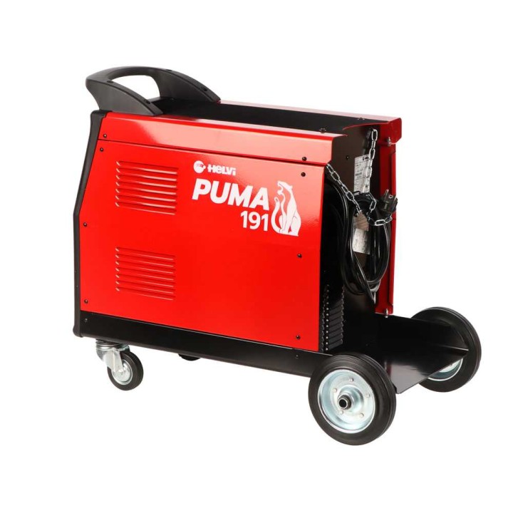 HELVI Puma 191 moniprosessihitsauslaite, MIG/MAG, TIG ja MMA, 230 V