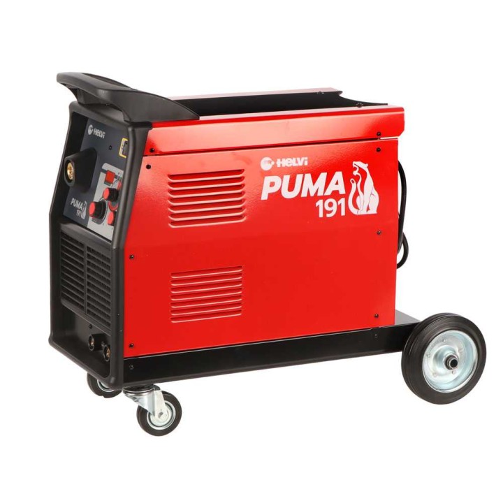 HELVI Puma 191 moniprosessihitsauslaite, MIG/MAG, TIG ja MMA, 230 V