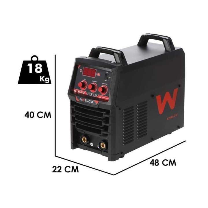 AWELCO PRESIDENT 350 MMA-invertterihitsauskone, 40–320 A, 400 V kolmivaiheinen